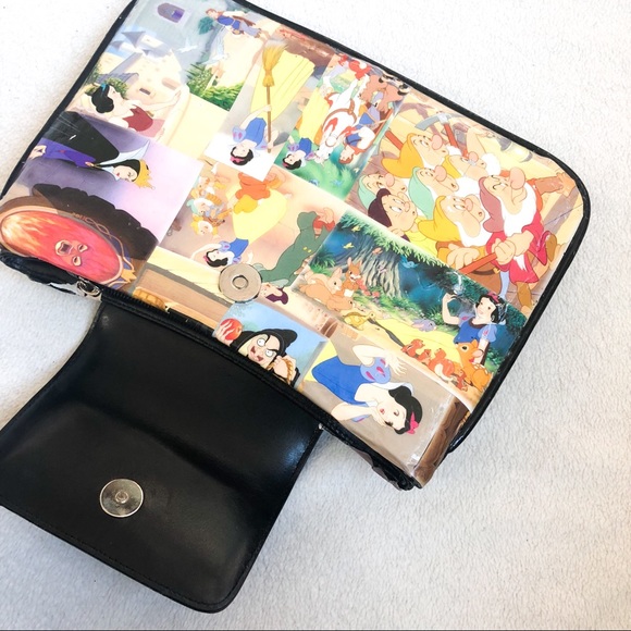 Oroton x Disney Snow White Collage Clutch - Picture 2 of 8